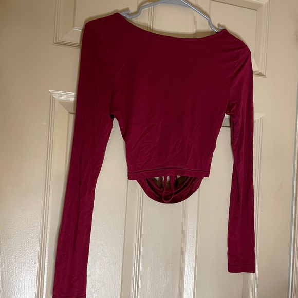 Cropped scrunch chest top - Picture 2 of 2